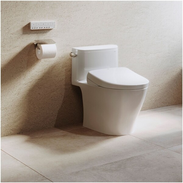 TOTO SW4736 Washlet S7A Elongated Bidet Toilet Seat with TOTO SW4736 Washlet S7A Elongated Bidet Toilet Seat with